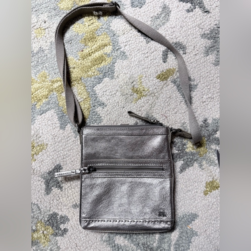 The Sak Rusty Silver Crossbody